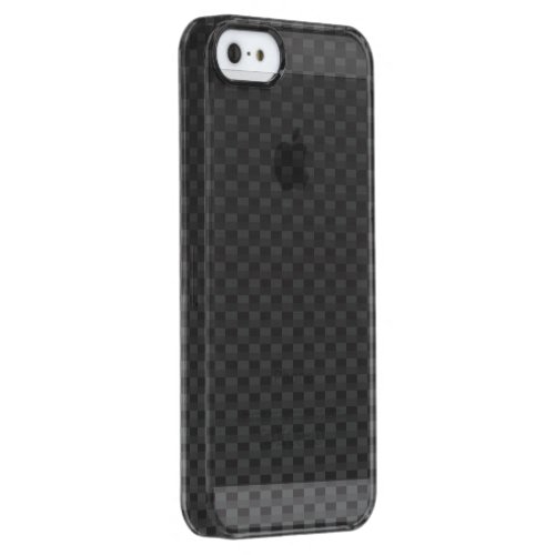 Carbon_fiber_reinforced polymer clear iPhone SE55s case