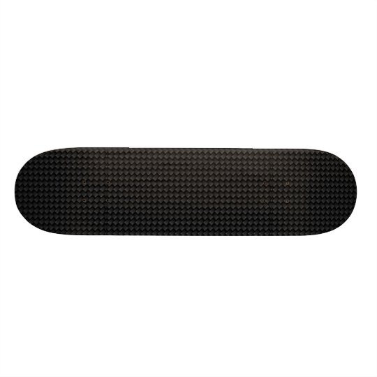 Carbon fiber skateboard deck