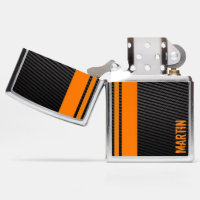 Carbon Fiber Zippo Lighter Case