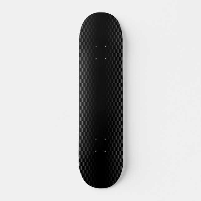 Carbon Fiber Textured Skateboard (Front)