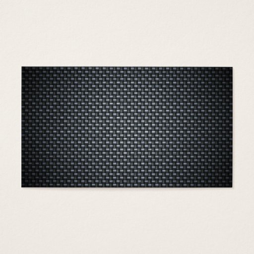 Customizable Carbon Fibre Look Business Card