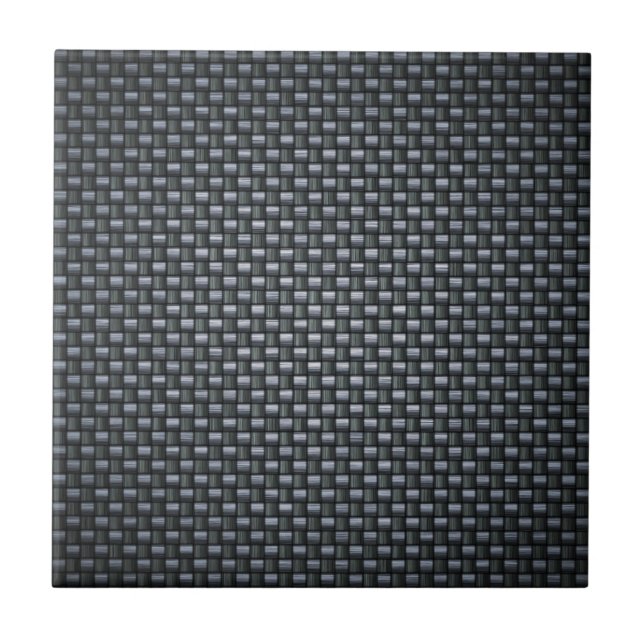 Carbon Fibre Look Ceramic Tile (Front)