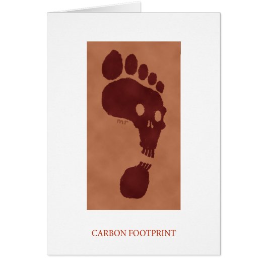 Carbon Footprint Card (Front)