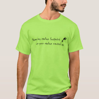 Carbon Footprint T-Shirt
