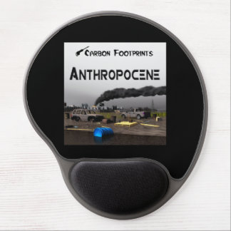 Carbon Footprints - Anthropocene Gel Mouse Pad