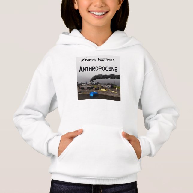 Carbon Footprints - Anthropocene Hoodie (Front)