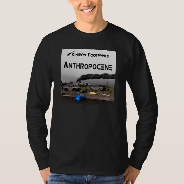 Carbon Footprints - Anthropocene T-Shirt (Front)