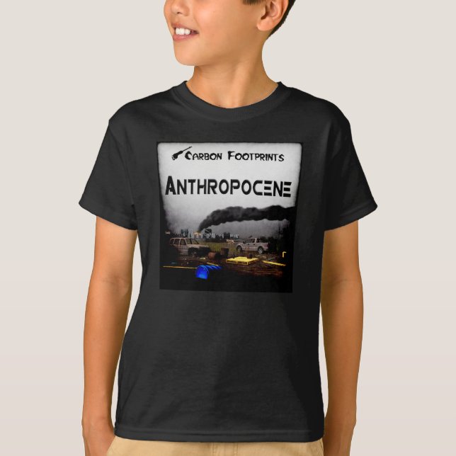 Carbon Footprints - Anthropocene T-Shirt (Front)