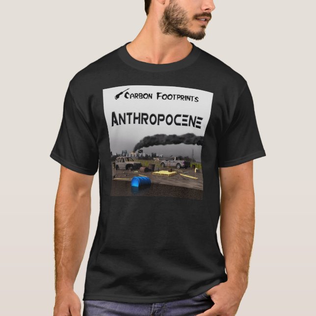 Carbon Footprints - Anthropocene T-Shirt (Front)