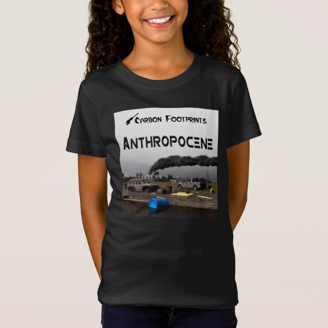 Carbon Footprints - Anthropocene T-Shirt (Front)
