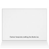 Carbon Footprints Cards (Inside Horizontal (Top))