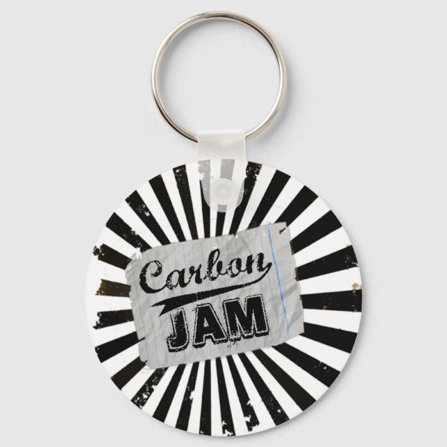 Carbon Jam Keychain (Front)