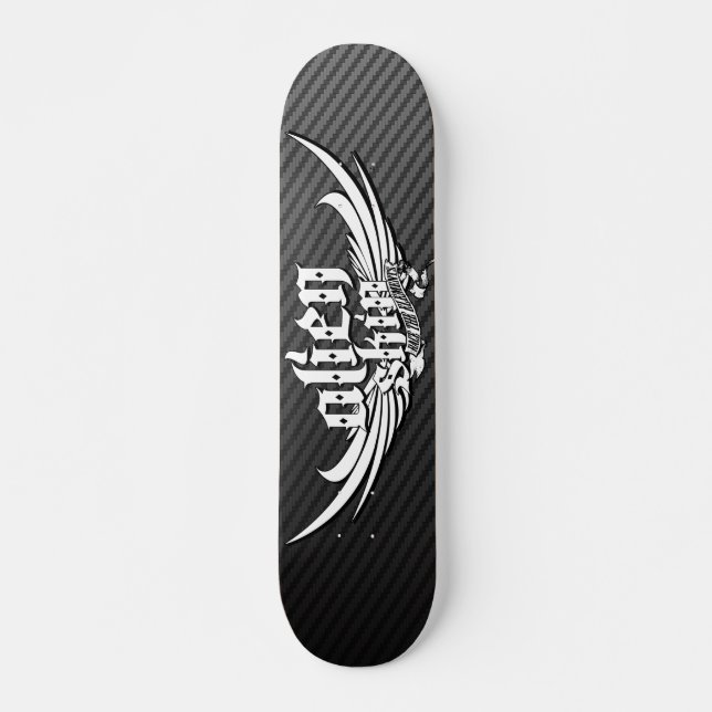 Carbon_skateboard Deck (Front)
