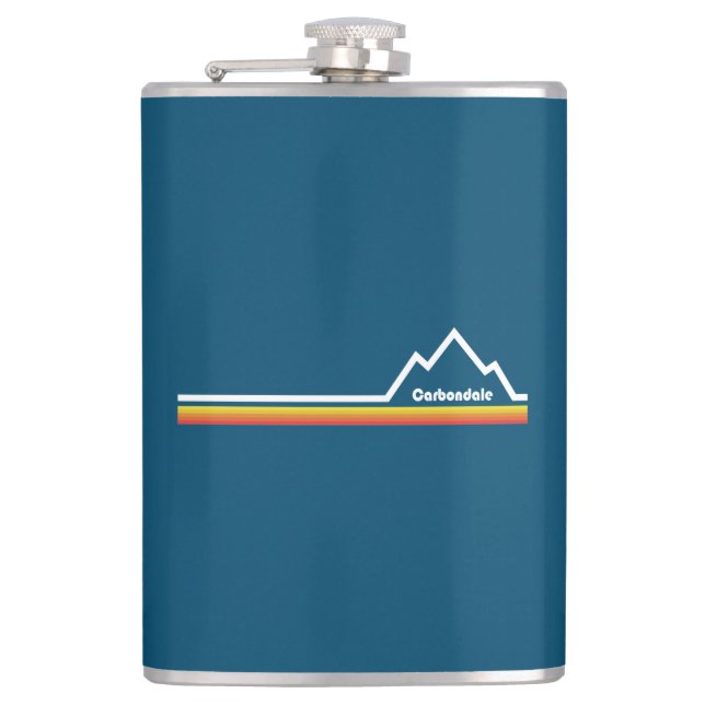Carbondale, Colorado Flask (Front)