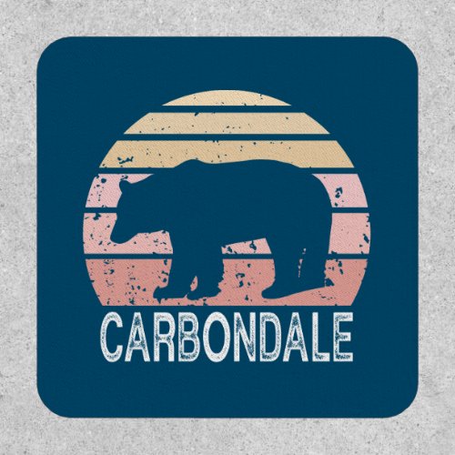 Carbondale Colorado Retro Bear Patch