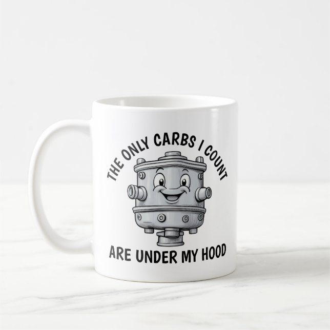 Carburetor  coffee mug (Left)