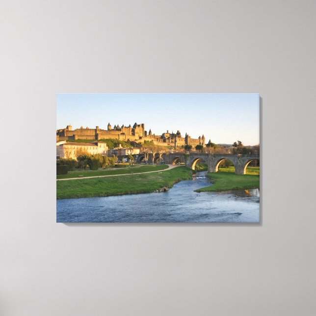 Carcassonne Canvas Print (Front)