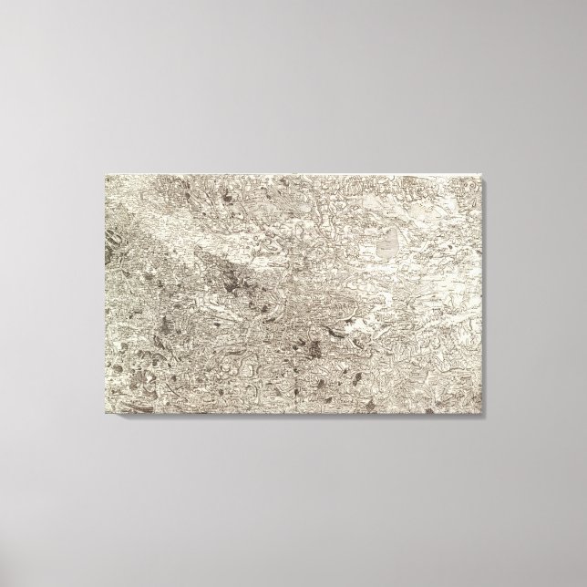 Carcassonne Canvas Print (Front)