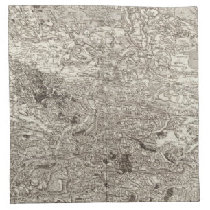 Carcassonne Cloth Napkin