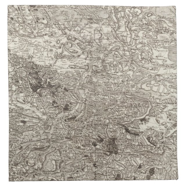 Carcassonne Cloth Napkin (Front)