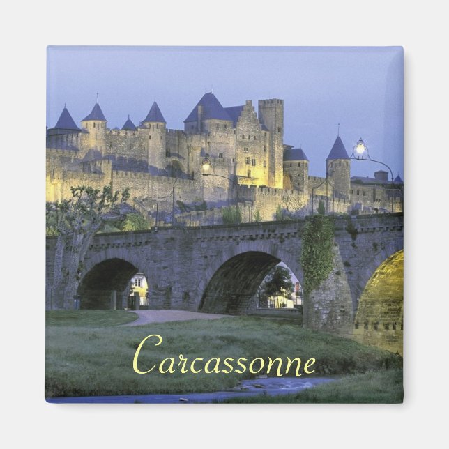 Carcassonne France magnet (Front)
