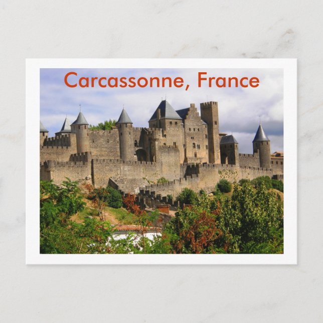 Carcassonne, France Postcard (Front)