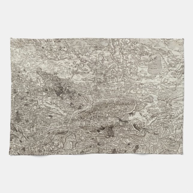 Carcassonne Kitchen Towel (Horizontal)