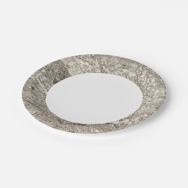 Carcassonne Paper Plates (Angled)