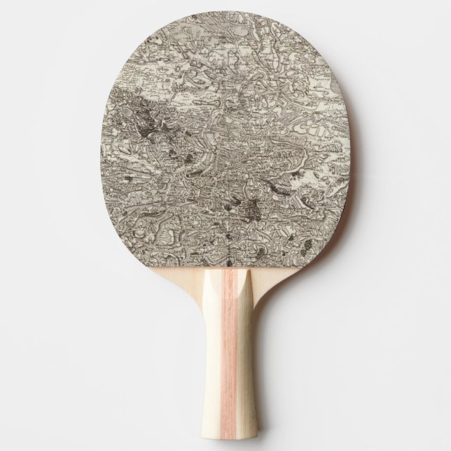 Carcassonne Ping-Pong Paddle (Front)