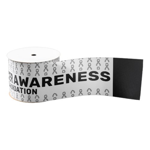 Carcinoid Cancer Awareness Pattern Ribbon