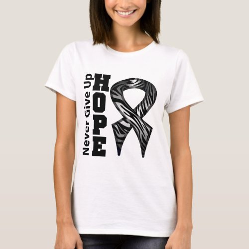 Carcinoid Cancer Hope Never Give Up T_Shirt