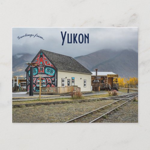 Carcross in the Yukon Canada Postcard