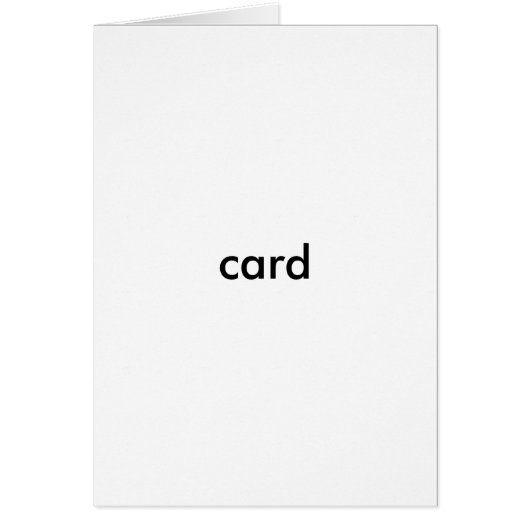 card (Front)