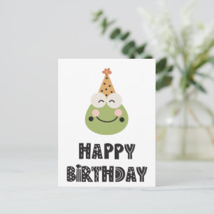 Card (10.8cm x 14.2cm) - Frog