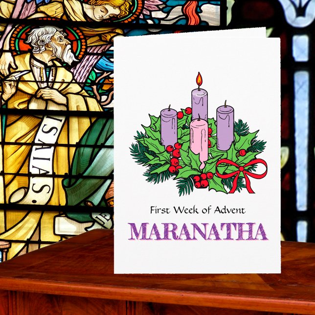 Card #1 of 4 for Advent (First Week: HOPE) (Creator Uploaded)