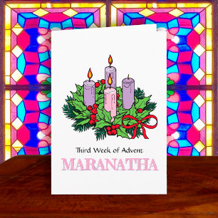 Card #3 of 4 for Advent (Third Week: JOY)