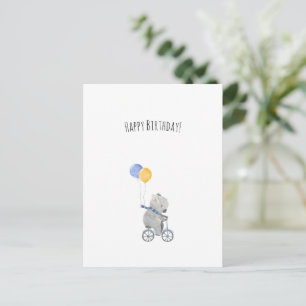 Card (4.25 x 5.6 in) - Happy Birthday Greeting Car