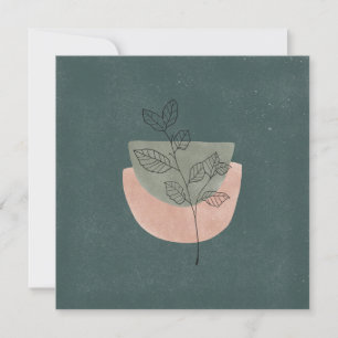 Card (5.2x5.2in) - Flower