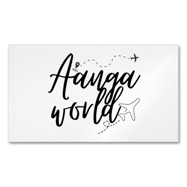 Card aangaworld  (Front)