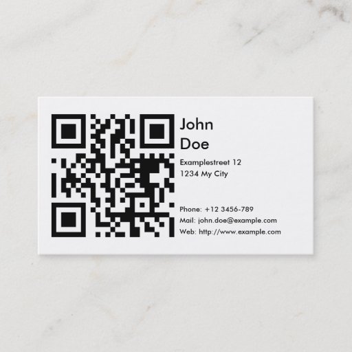 Customizable Card (address, phone, email, web) business card templates