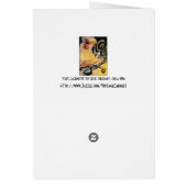 Card: Art Nouveau Café Cards (Back)