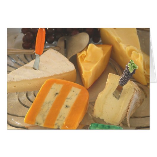 Card, "Assorted Cheeses # 2" Cards (Front Horizontal)