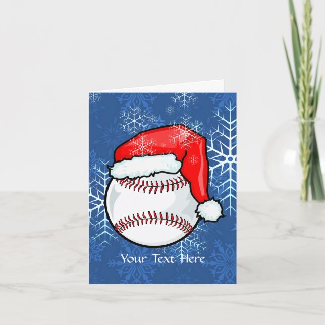 Card - Baseball Christmas (Front)