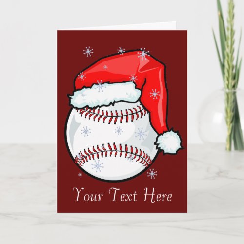 Card _ Baseball Christmas