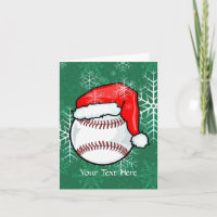 Card - Baseball Christmas