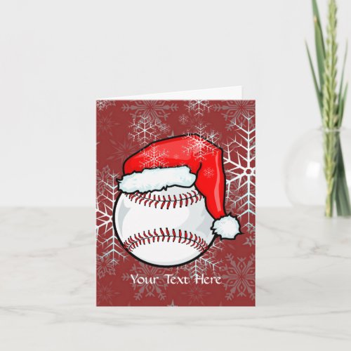 Card _ Baseball Christmas