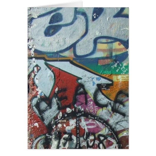 card berlin wall (Front)