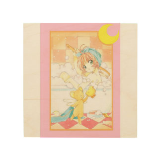 card captor sakura wood wall art