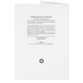 CARD Chenrezig / Avalokiteshvara with explanation (Back)