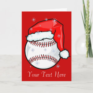 Card - Christmas Baseball
